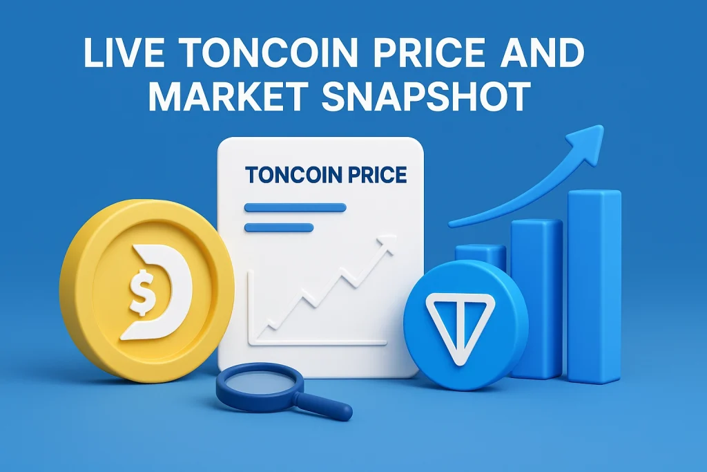 نمودار قیمت لحظه ای تون کوین و وضعیت بازار TON