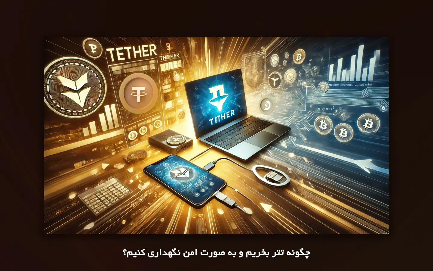 وقتی تتر روی صرافی است، دقیقا چه دارید