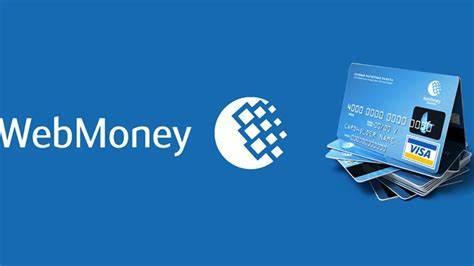 لوگوی وب مانی در کنار چند کارت بانکی، نماد کیف پول های چندگانه این سیستم
