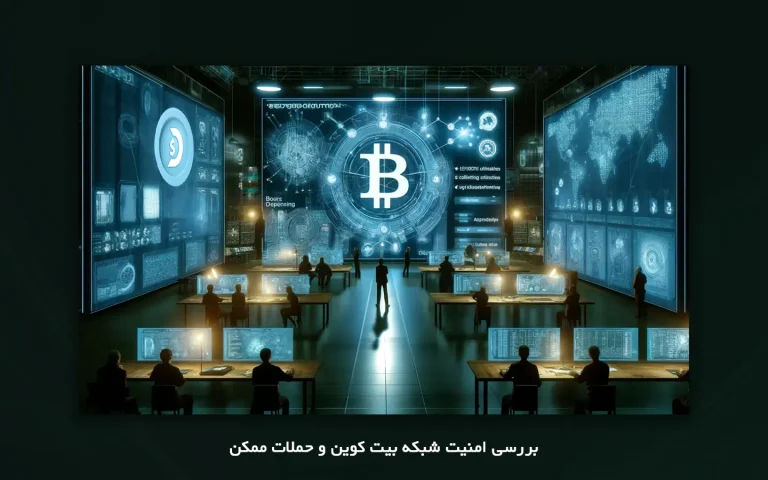 بررسی امنیت شبکه بیت کوین و حملات ممکن