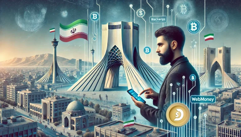 نحوه شارژ حساب وب مانی از ایران