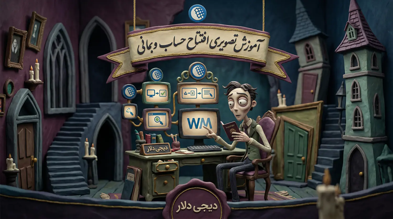 افتتاح حساب وبمانی