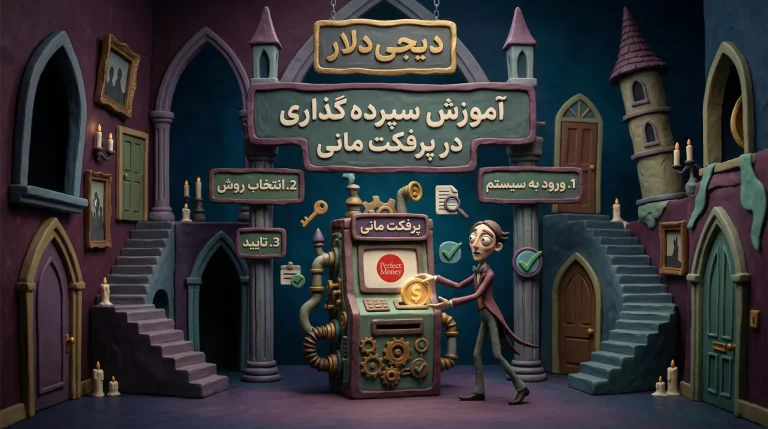 آموزش سپرده گذاری در پرفکت مانی