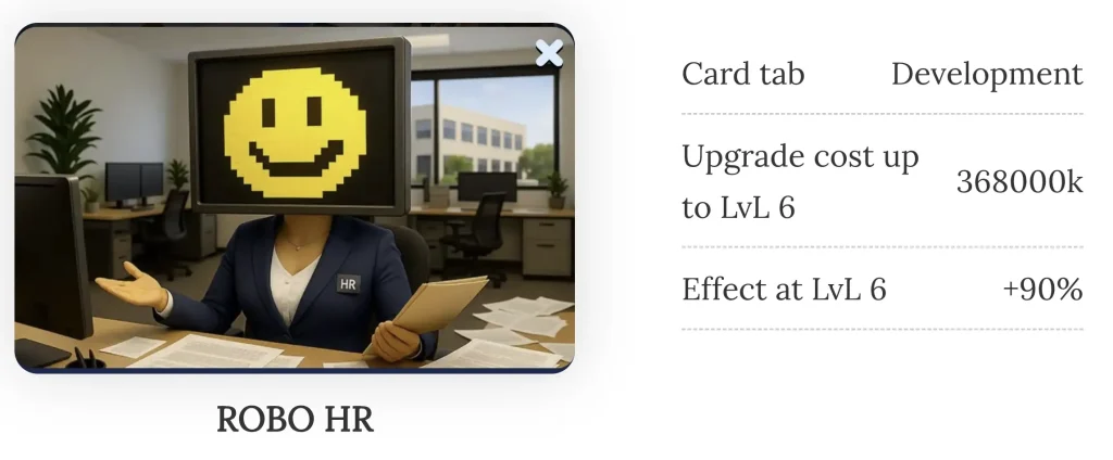 اولین کارت : ROBO HR